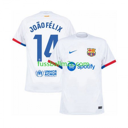 Fußballtrikots FC Barcelona Joao Felix 14 Auswärts Trikotsatz 2023-2024